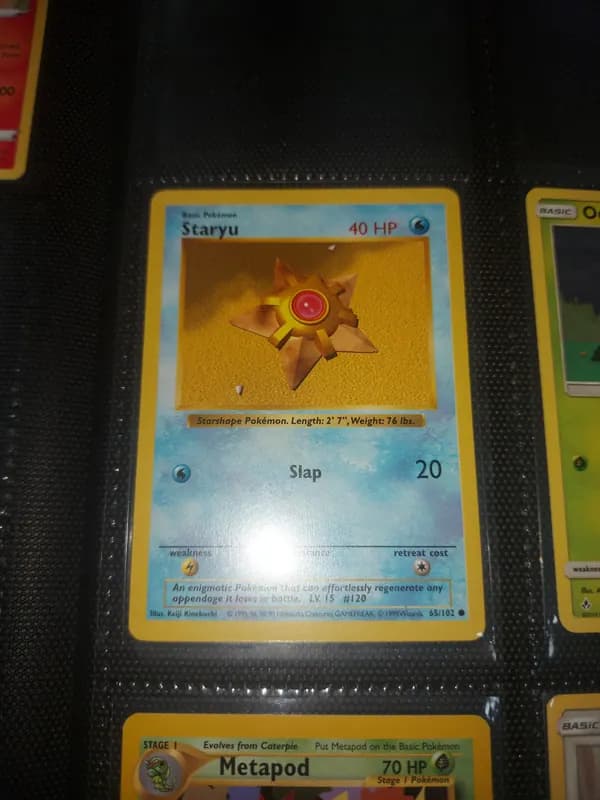 Shadowless vintage Staryu bundle