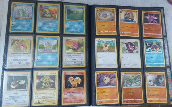 🔥 2 binder pages full of Vintage Pokemon image 2