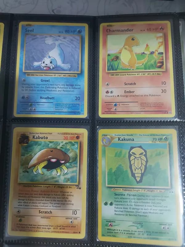 🐚Base set - Fossil vintage post (x18 cards) image 8